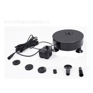 884爆款阳能太电彩漂浮灯喷泉花园景观装饰喷泉蓄水景