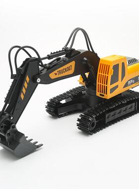 225新款挖掘机遥控玩41319具工程模充型电车合金玩0具男孩挖掘机