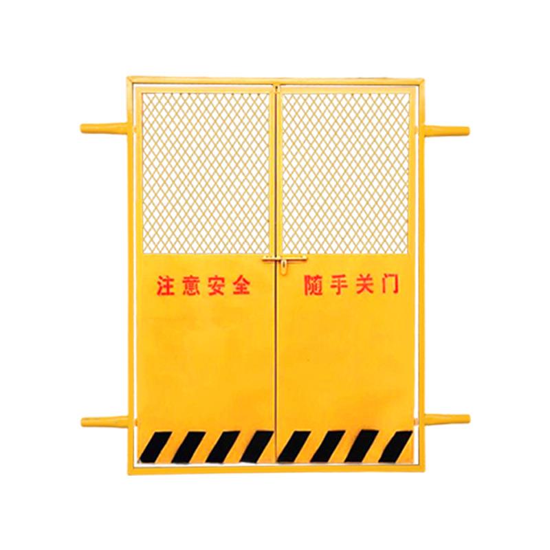 电梯防护门现货工地楼层井口施工电梯门人货电梯升降提升架防护门