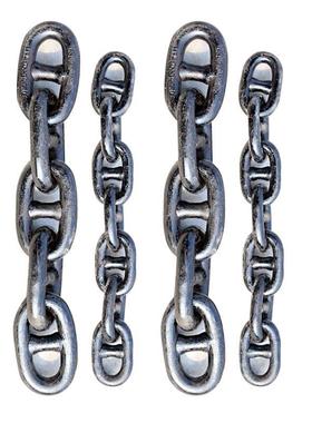船用锚链船港口头舶用圆环码4M1KUSM-80MM无档电焊有档锚链船用锚