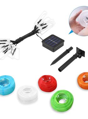 灯现货太阳能灯串LDE灯笼防雨节日彩灯庆喜庆婚装RGK饰灯串小笼