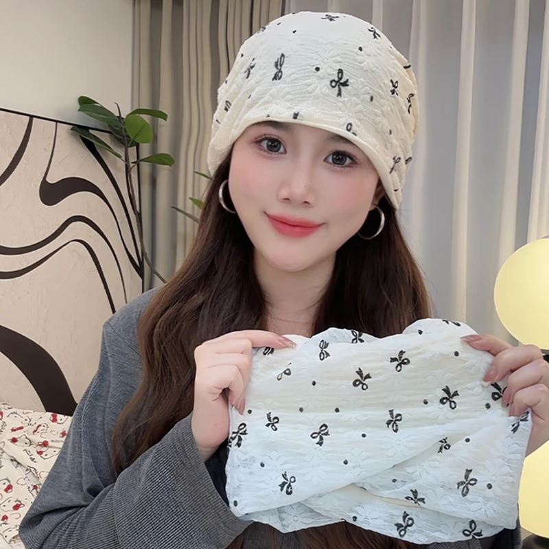 春夏季月子帽包头巾产后空调房保暖防风护额睡帽大头围遮白发帽子
