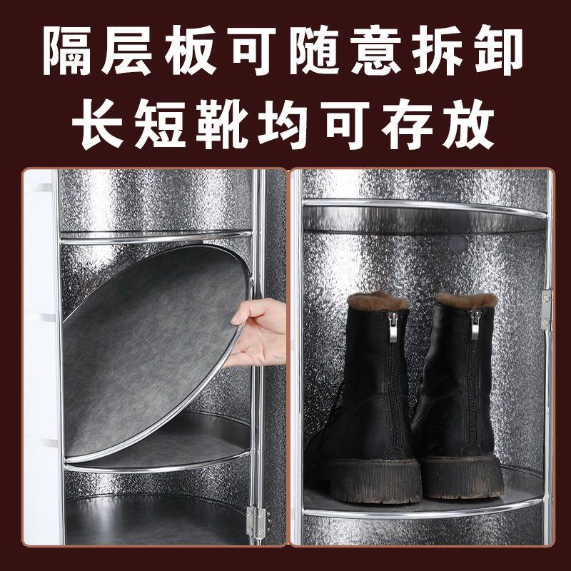 360度旋转杀菌消毒鞋柜圆形鞋架现代简约大容量收纳柜防水防晒