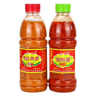 阿四辣椒酱 客家特产蒜蓉辣椒酱400g 广东梅州蒜蓉酱腌面蘸酱家用