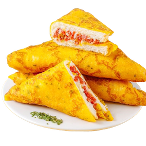 小葱三角包面包整箱早餐夹心肉松蛋皮吐司三明治零食休闲食品小吃