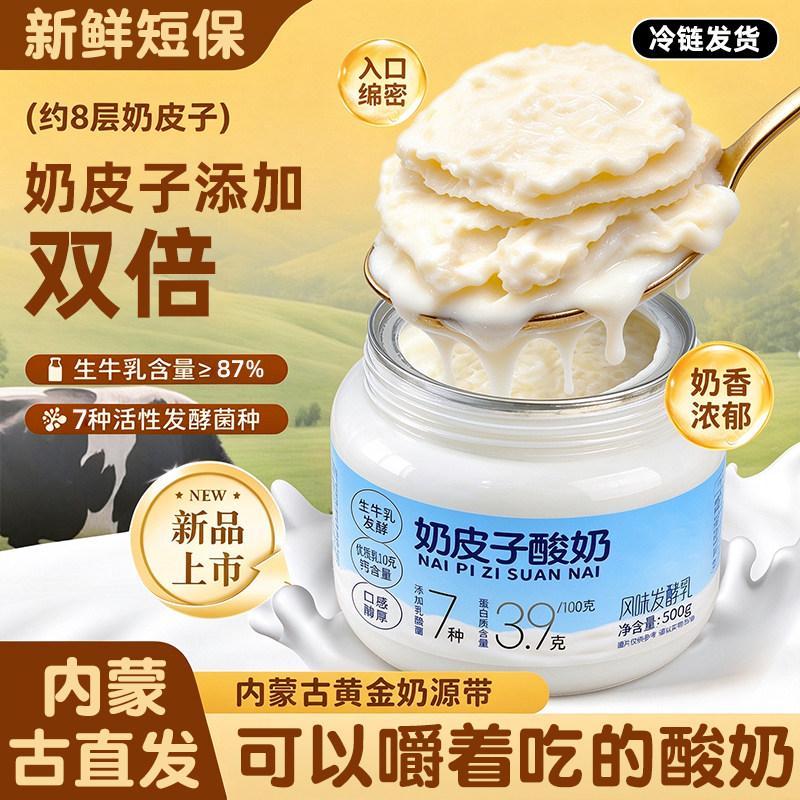 央妈推荐【0添加】奶皮子酸奶