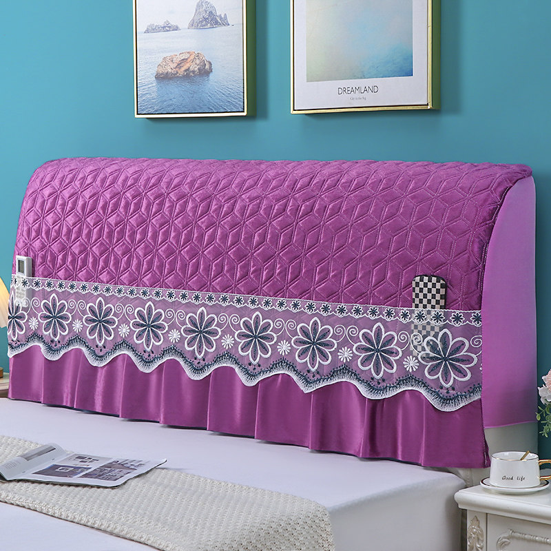 2022新款夹棉床头套罩弹力软包床头罩加厚防撞头沙发靠垫防尘罩,居家布艺,床头罩,淘宝优惠券,粉丝福利购,淘宝优惠卷