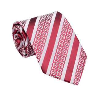 中国银行中行红色领带丝巾男式女式领结头花网兜工作上班工装配饰