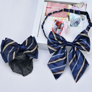 领带男女同款领结领花头花念领结银行邮政农村信用社工作职业套装