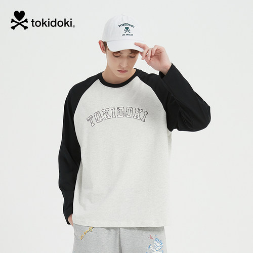 tokidoki长袖日常字母插肩袖