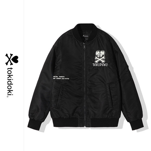 tokidoki美式飞行夹克棉服