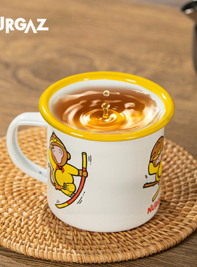 campout炉营户外野营露营杯子饮料啤酒咖啡杯旅行烧烤烧水搪瓷杯