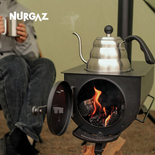 NURGAZ多功能户外柴火炉取暖炉