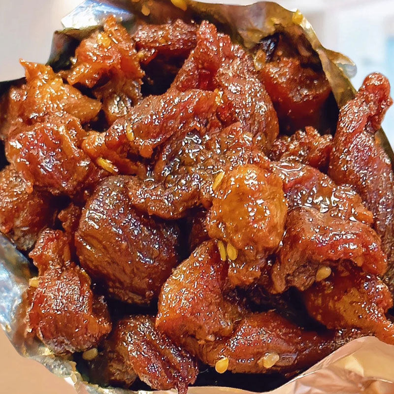 即食拆骨牛肉牛肉筋内蒙古即食牛肉筋休闲解馋美味解馋追剧零食
