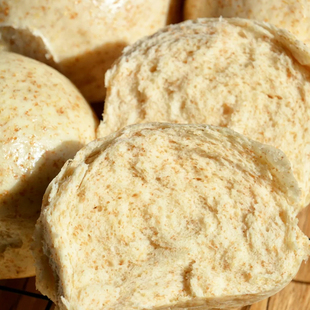 麦糊子馒头加热即食懒人食品代餐饱腹速食蒸制花卷学生营养方便