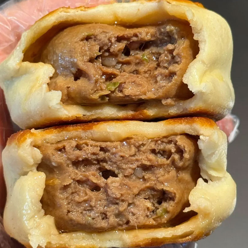 门钉牛肉饼馅饼肉厚皮酥大肉馅冷冻半成品早餐食材儿童懒人代餐