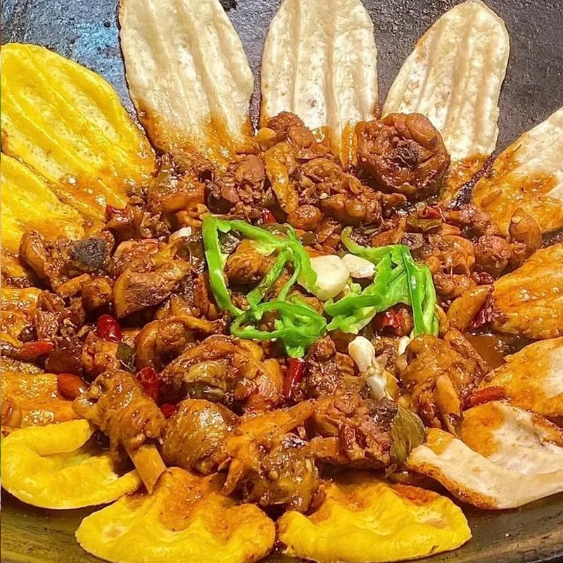 地锅鸡饼速食锅贴手工面饼