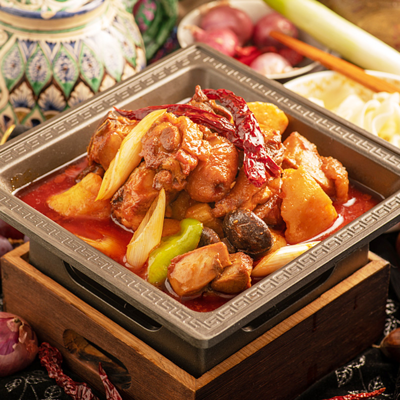 好吃美味新疆大盘鸡调料笑厨