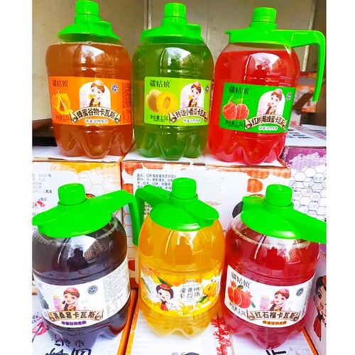 疆姑娘卡瓦斯饮料蜂蜜果味新疆发