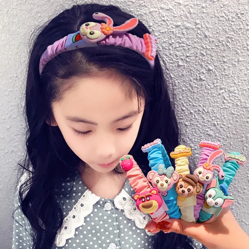星黛露发箍儿童发夹发饰女童宝宝可爱卡通动物头箍发带迪士尼头饰