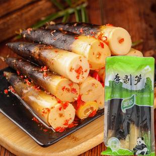 亚达手剥笋开袋即食2024新笋头茬嫩笋尖香辣味手撕笋泡椒味500g袋