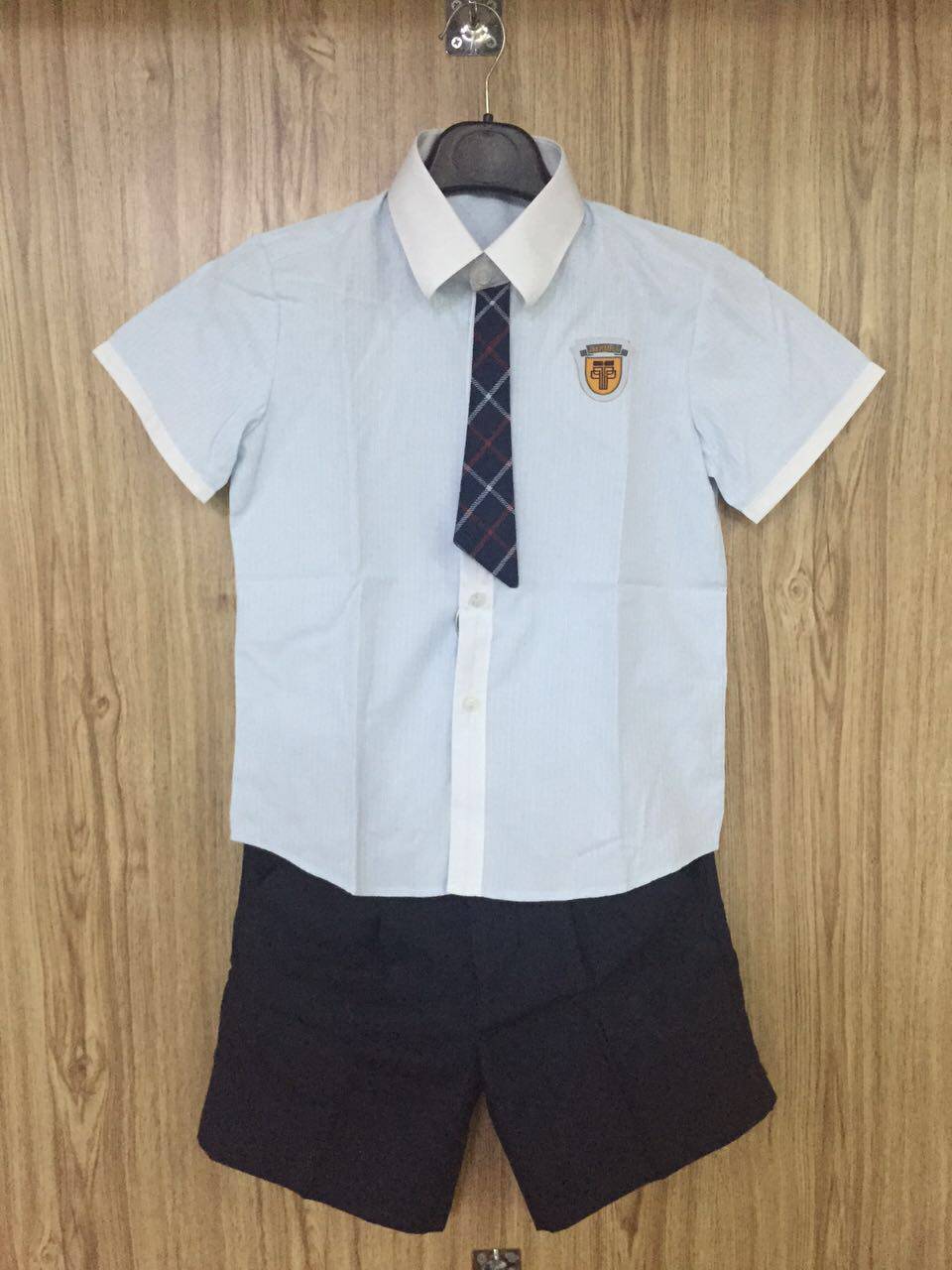 厦门市校服集美外国语分校(小学)男生夏装制服