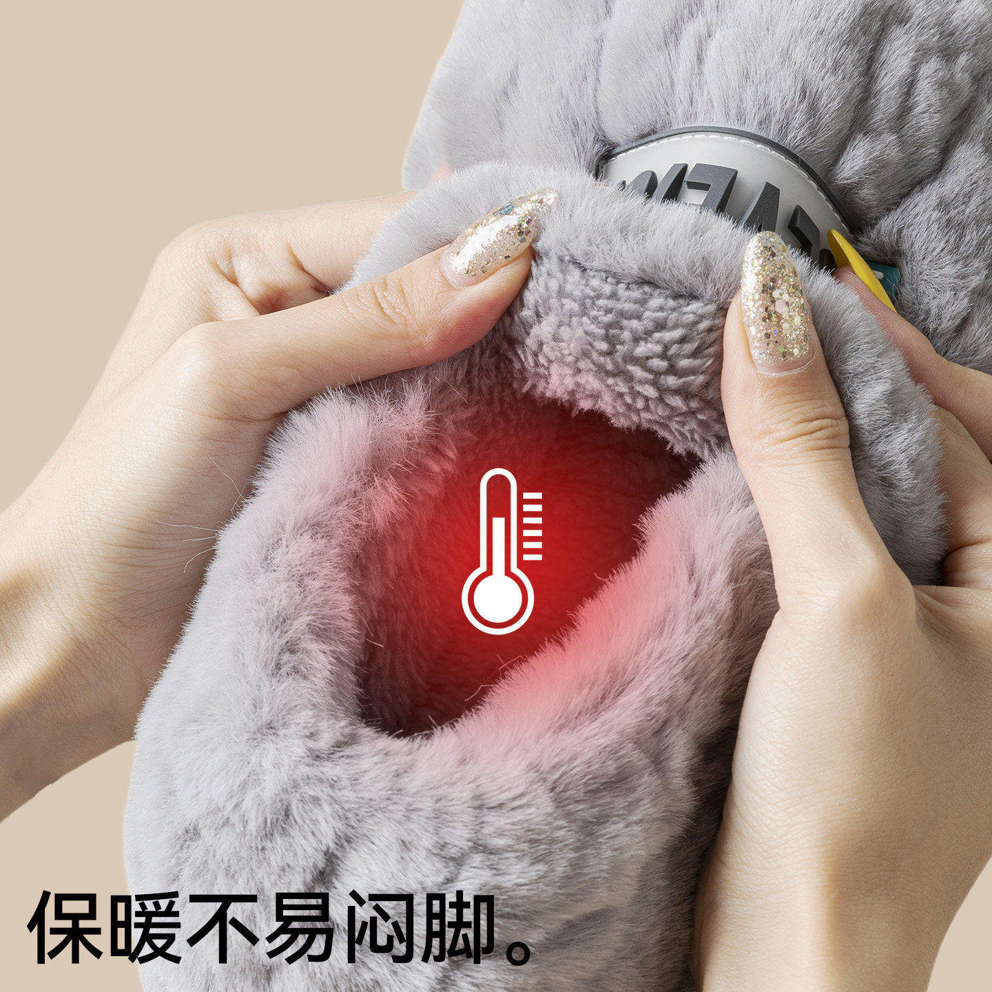 棉拖鞋男冬季2026新款室内居家居厚底保暖毛绒情侣拖鞋春秋季棉鞋,女鞋,棉鞋,淘宝优惠券,粉丝福利购,淘宝优惠卷