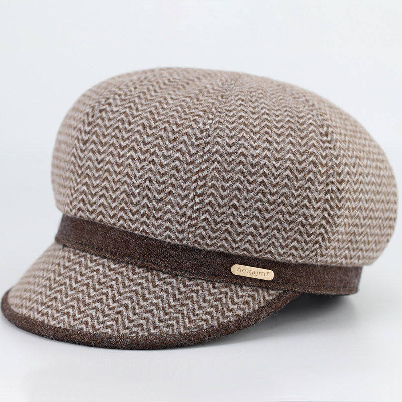 加厚毛呢老太太棉帽保暖奶奶八角帽中老年人妈妈鸭舌帽春秋季布帽,运动包/户外包/配件,运动帽,淘宝优惠券,粉丝福利购,淘宝优惠卷