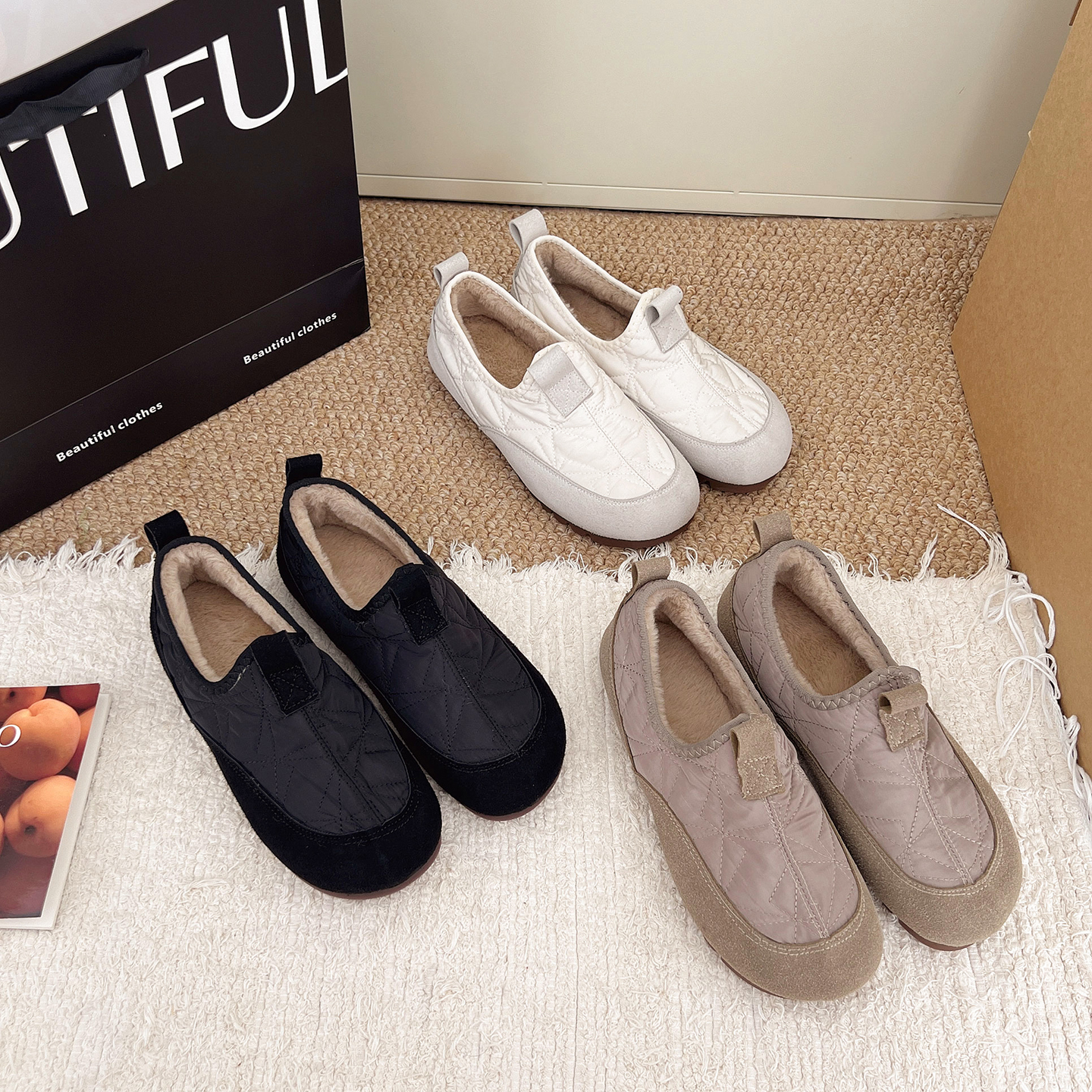 一脚蹬奶奶鞋法式单鞋女2025秋冬