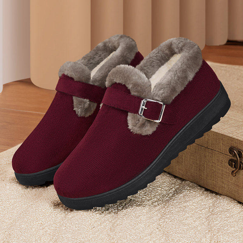 中老年防滑软底舒适妈妈鞋老北京棉鞋女冬季新款加绒加厚保暖棉鞋,女鞋,棉鞋,淘宝优惠券,粉丝福利购,淘宝优惠卷