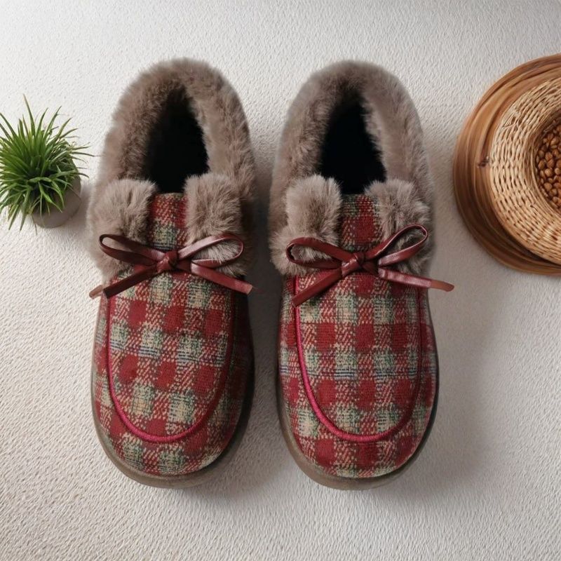 加厚软底加绒妈妈鞋2025冬季