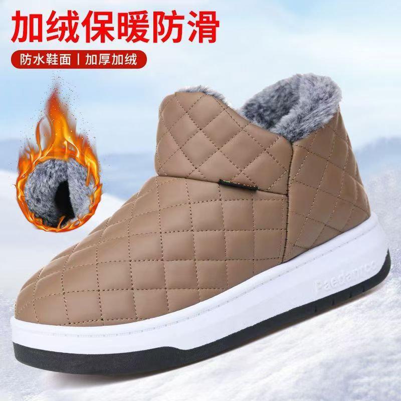 高帮休闲雪地棉鞋冬季男女款