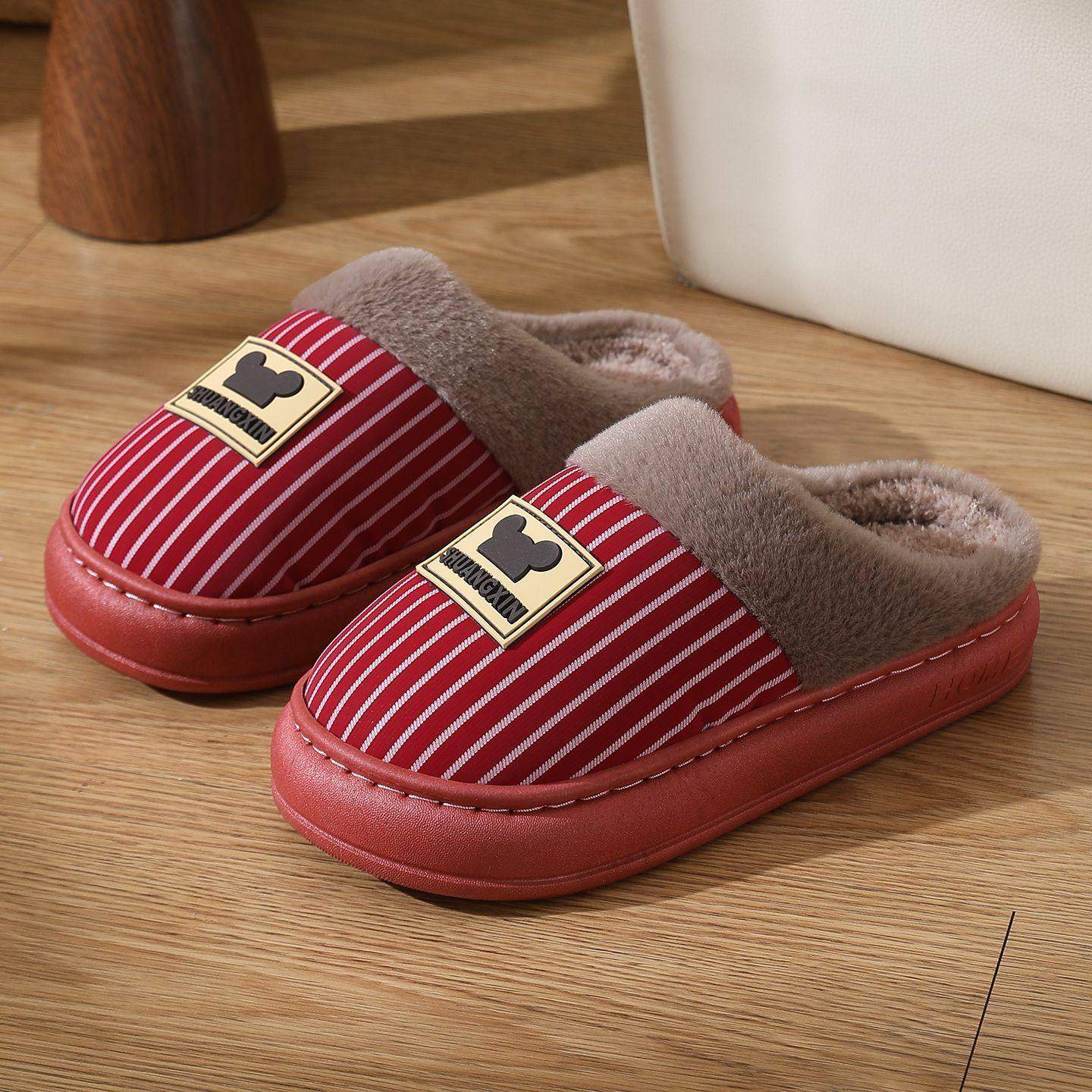 2026年拖鞋男士冬季室内家居保暖新款防滑厚底秋冬款防水女士拖鞋,居家布艺,居家棉拖/棉鞋,淘宝优惠券,粉丝福利购,淘宝优惠卷