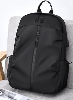 实惠新款时尚电脑双肩包男休闲运动 商务旅行背包大容量通勤
