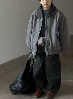 男童外套2025新款今年流行爆款夹棉儿童时尚休闲洋气男孩长袖上衣