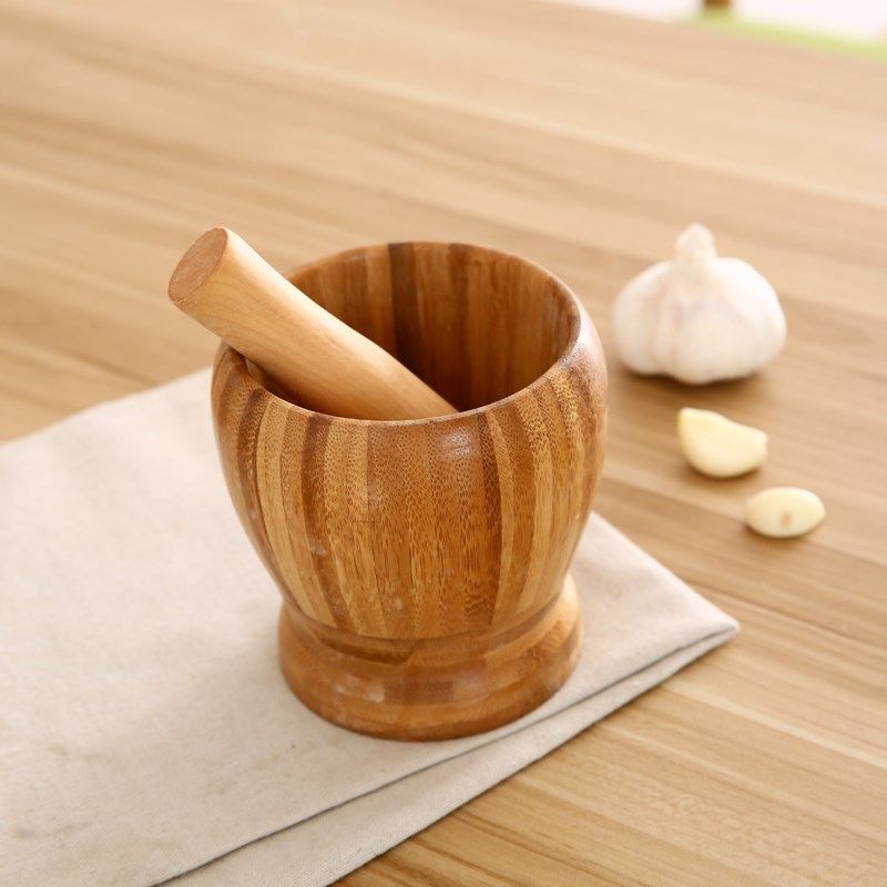 正品搅碎磨药器 老式 家用棒捣药杵倒药器研磨蒜锤干磨手动原木