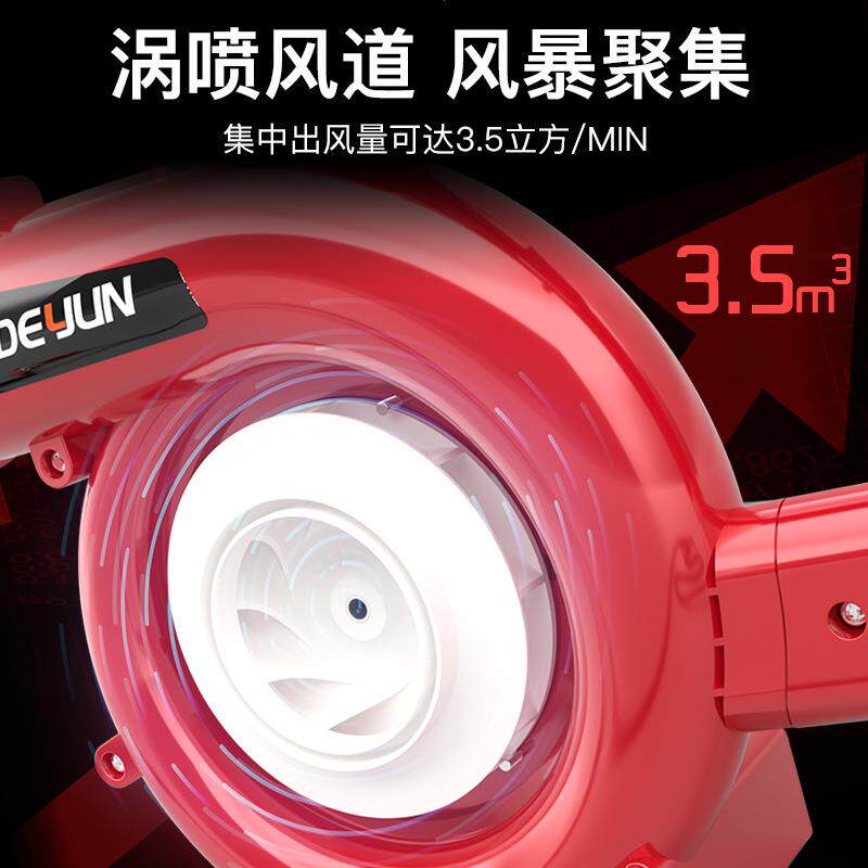 12v24v鼓风机强力工业吹风机车载挖机收割机滤芯吹灰大功率除尘器
