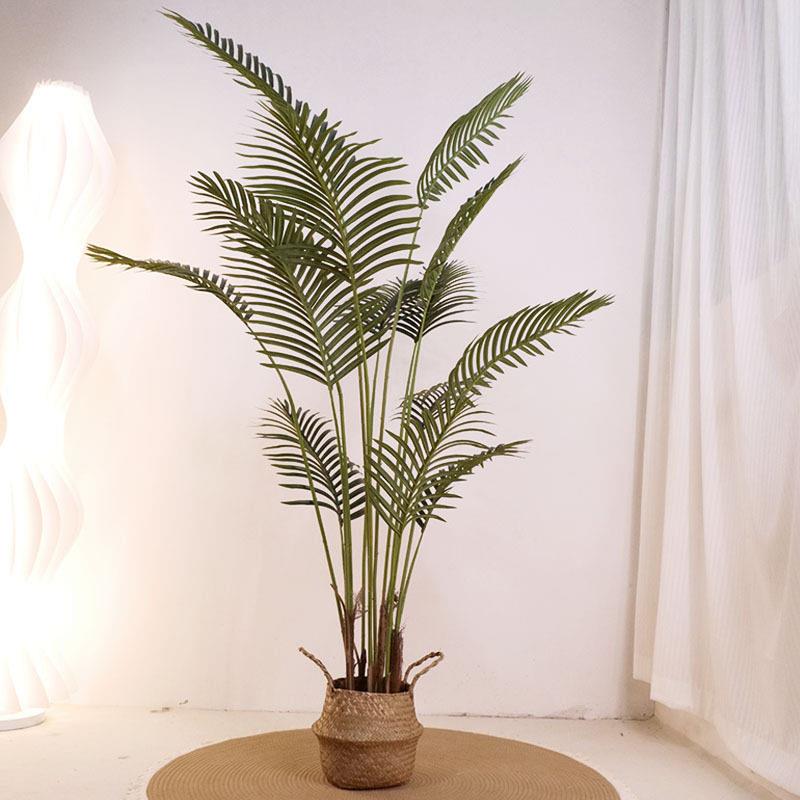北欧ins绿植散尾葵客厅橱窗装饰落地仿生植物假植物造景盆栽
