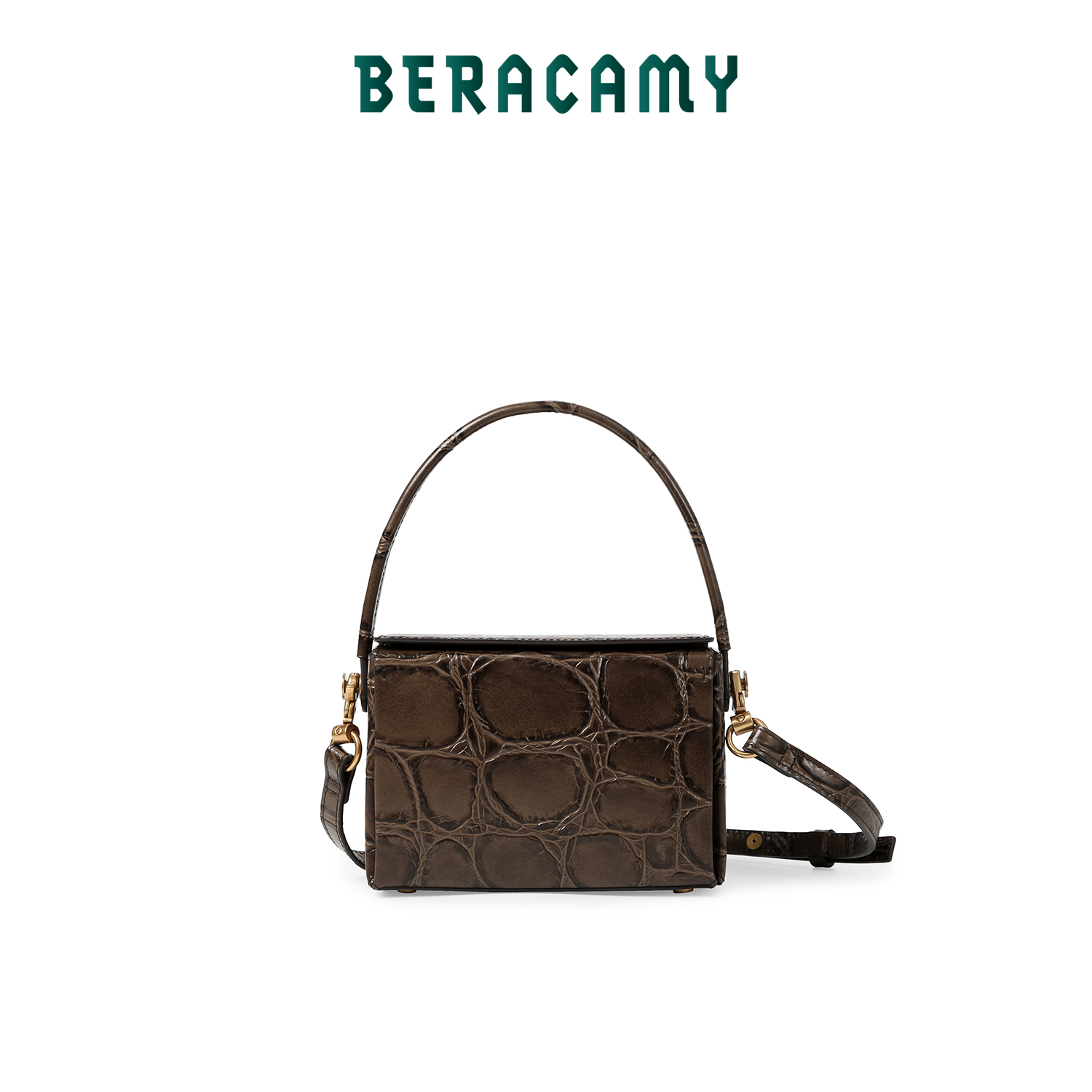 BERACAMY·DEVON小方牛皮盒子包