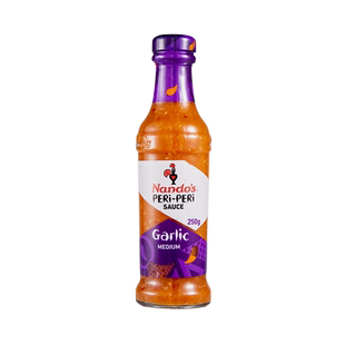 Nandos南逗蒜味辣椒酱250g烤鸡炸鸡蘸料轻脂轻卡轻食辣酱蔬菜沙拉