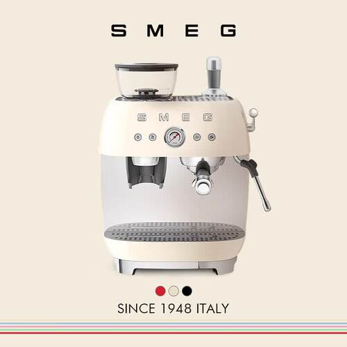 SMEG/斯麦格 EGF03半自动意式咖啡机家用商用意式半自动咖啡机