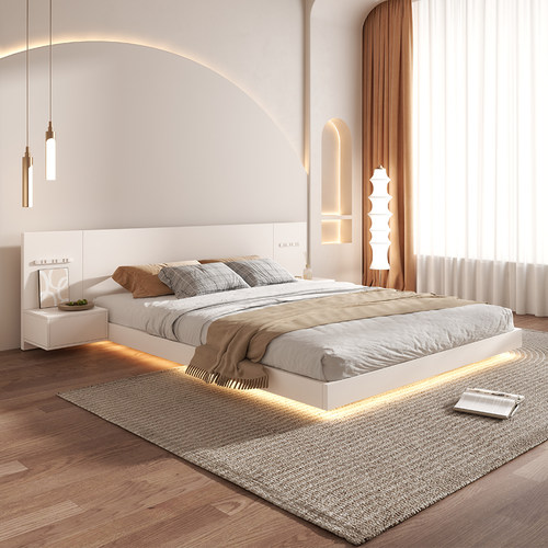 简约现代悬浮床日式榻榻米床