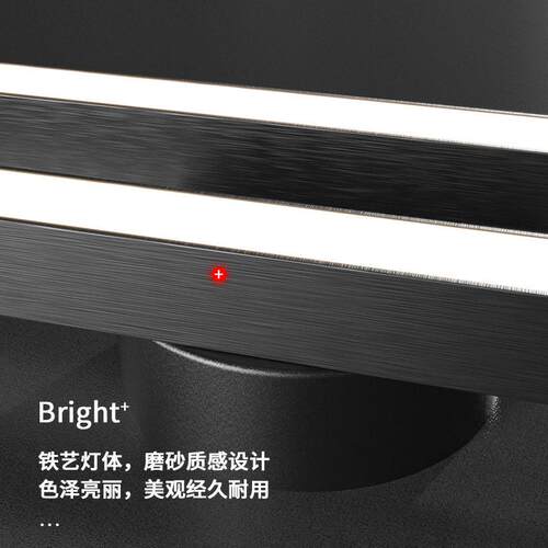 阳台玄关过道走廊衣帽间餐厅卧室吸顶灯简约现中山长条led灯具