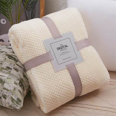 Bed warm blanket cover large thick fleece sofa blanket 毛毯