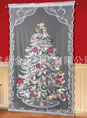 Christmas Curtain Color Christmas Tree Glow Led Light Curtai