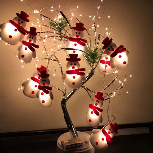 2022 top selling LED Christmas Snowman Strings