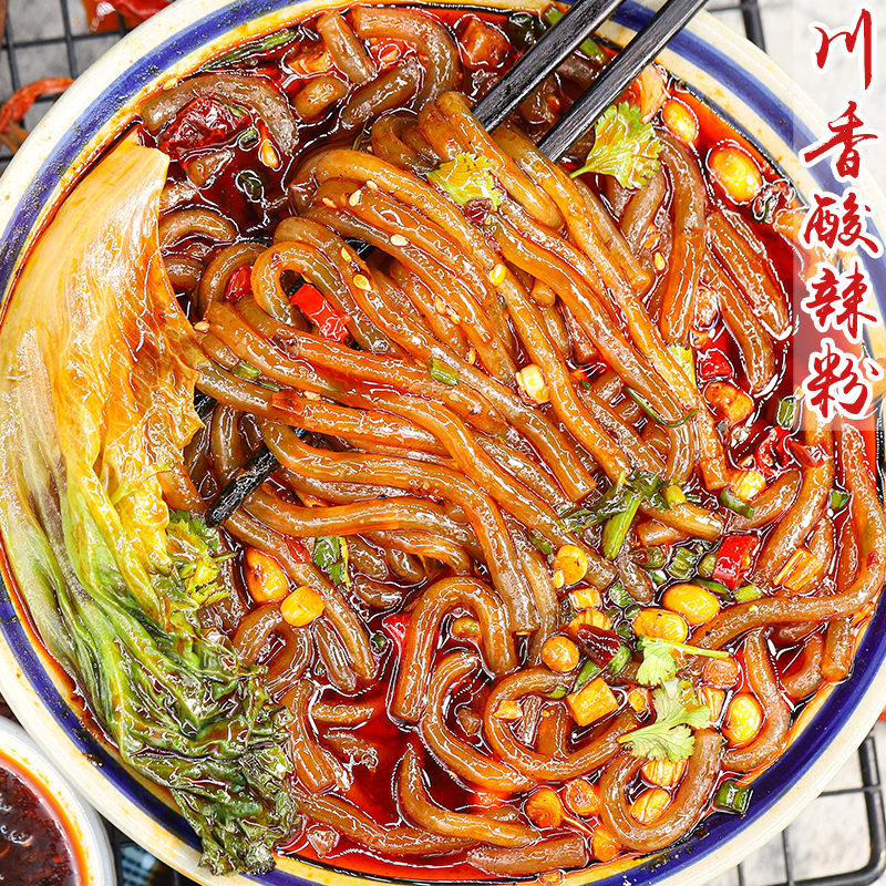 酸辣粉烹煮便捷酸爽过瘾麻辣爽口