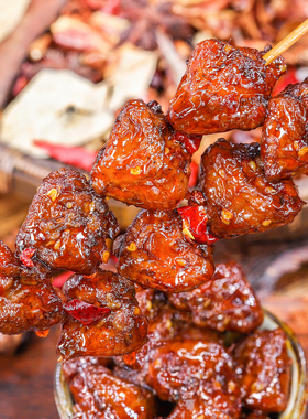 四川冷吃鸡尾巴麻辣鸡屁股熟食鸡翘卤味追剧下酒解馋夜宵小吃特产