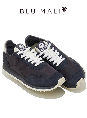 blumali2025春夏新品经典男女款轻便复古运动鞋Walsh联名款慢跑鞋