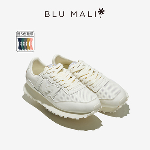 BluMali复古慢跑鞋运动休闲鞋皮质款2025春夏新款TAHOE